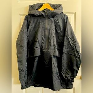 Lululemon pick light pullover jacket size 12 black
